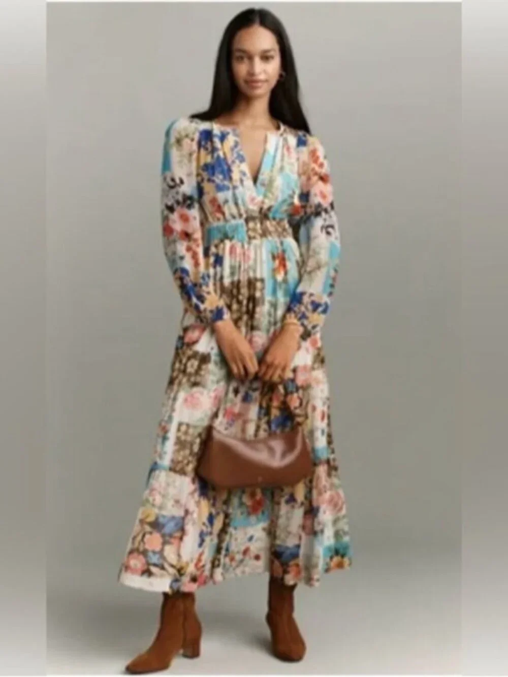 NWT Size XXS - Anthropologie The Somerset Maxi Dress (NWT US$ 178) - Picture 7 of 16